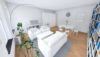 ERSTBEZUG NACH SANIERUNG ! Zentrale 3 -Raumwohnung im Waldstraßenviertel - Bild